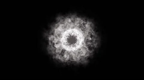 Shockwaves - 3 different versions - white Video stock 44787830