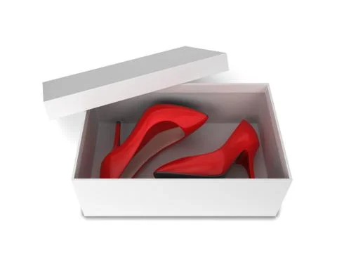 Shoe box Stock-Illustration