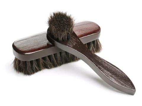 Shoe brushes Stock Photos