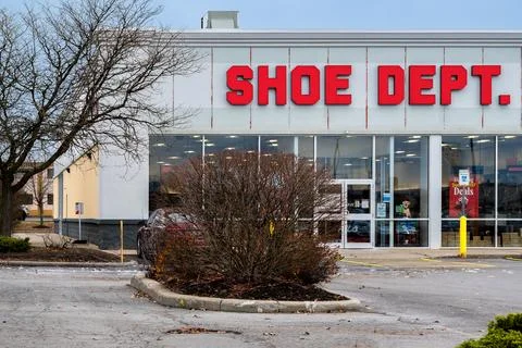 Shoe Dept. Store Stock Photos