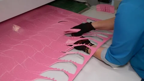 Shoe factory Stock Footage 169479049