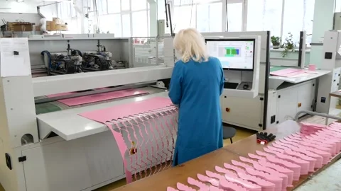 Shoe factory. Stock Footage 197552797