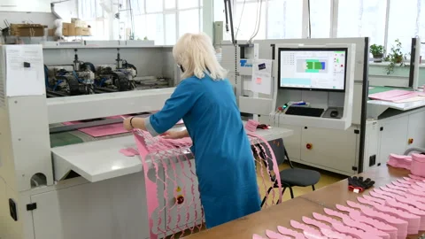 Shoe factory. Stock Footage 197552879