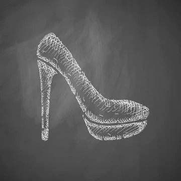 Shoe icon Stock Illustration
