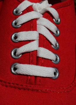 Shoe Laces Stock-Fotos