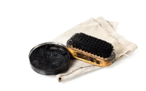 Shoe maintenance set Stock Photos