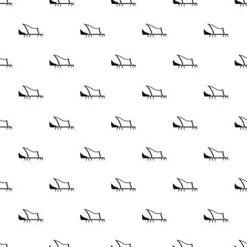 Shoe spike pattern seamless Stock Illustration
