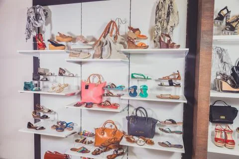 Shoe store Stock Photos