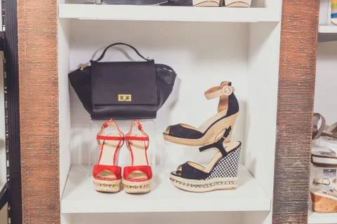 Shoe store Stock Photos