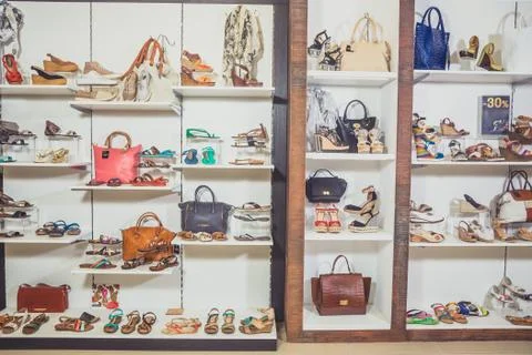 Shoe store Stock Photos