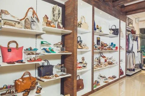 Shoe store Stock Photos