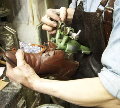 Shoemaker Foto stock