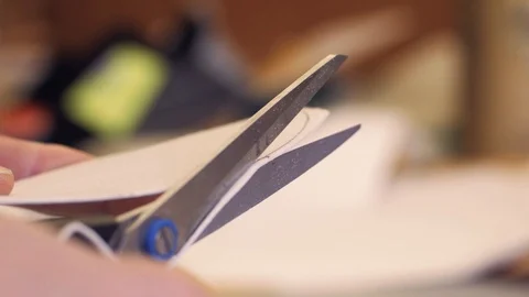 Shoemaker at work Stock Footage 111784592