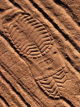 Shoeprint Stock Photos