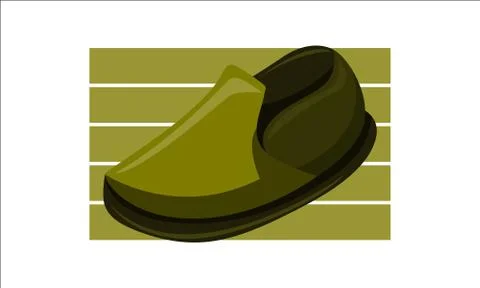 Shoes Back To School Template Vector Stock-Illustration