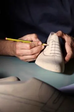 Shoes designing Stock Photos