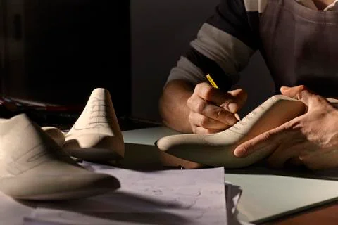 Shoes designing Stock Photos