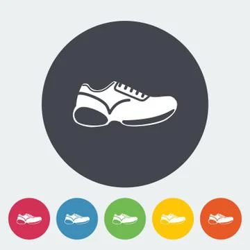 Shoes icon. Stock Illustration