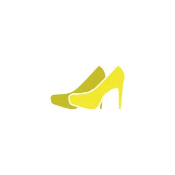 Shoes Icon Vector Stock Illustration