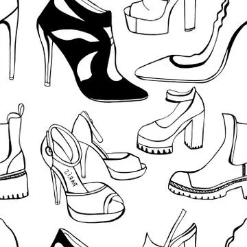 Shoes Illustrazione stock