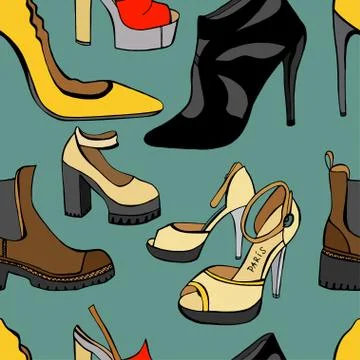 Shoes Illustrazione stock