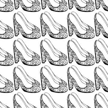 Shoes Illustrazione stock