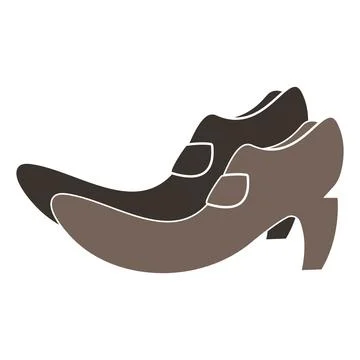 Shoes logo vector illustration Stock Illustration