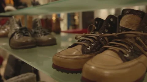 Shoes for men Stock Footage 53080786