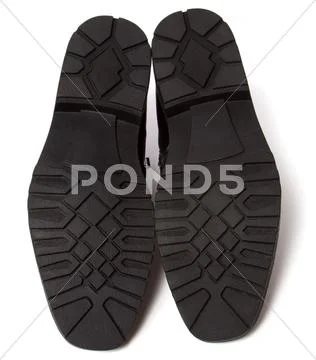 Shoes sole isolated on white background Stock Photos