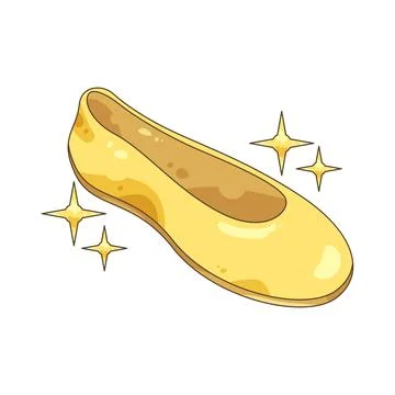 Shoes sparkle Stock Illustration