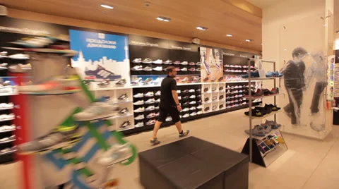 The shoes store Video stock 36411405