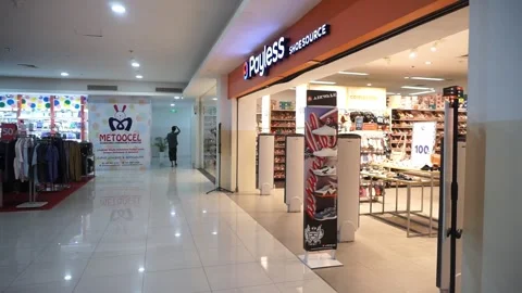Shoes store Vídeo Stock 240109935