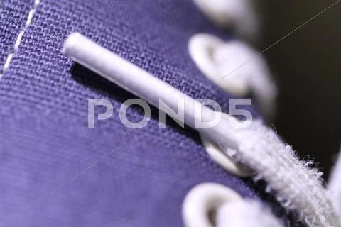 Shoestring close up Stock Photos