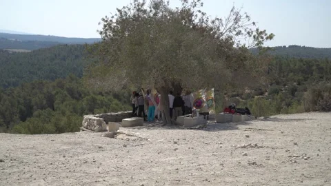 Shofar at Tel Azekah 動画素材 139315682