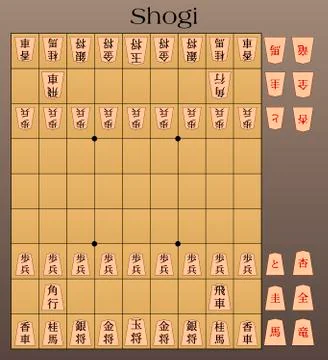 Shogi Stock Illustration