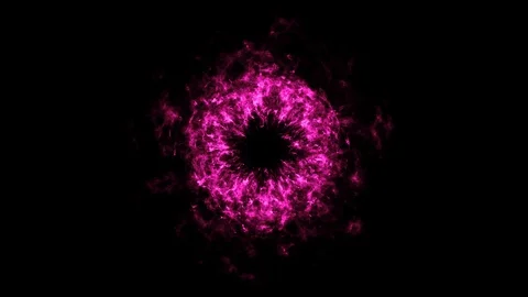 Shok wave in the cosmos Stock Footage 105984962