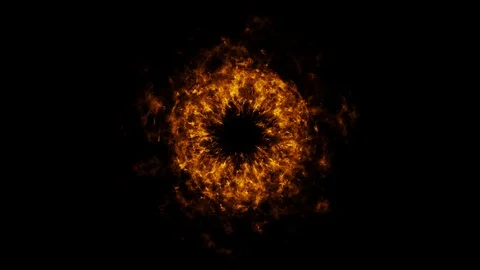Shok wave in the cosmos Stock Footage 105984986
