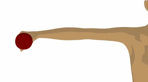 Sholder exercise Stock Footage 998955