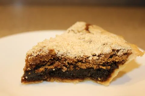 Shoofly Pie Slice Stock Photos