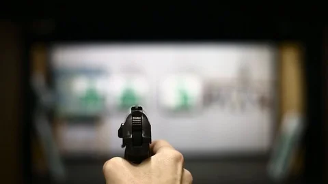 Shoot the Dash Stock Footage 105954692