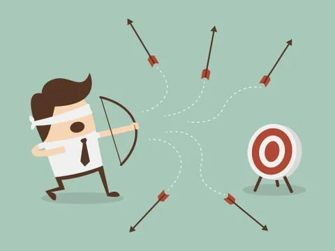 Shoot goal Stock Illustration