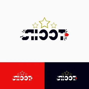Shoot logo Stock Illustration
