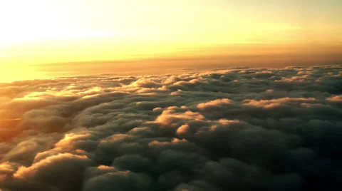 Shoot over the clouds Video stock 50763547