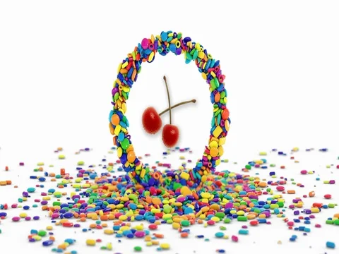 Shoot Sugar Eat Cherry Stock Footage 80273603