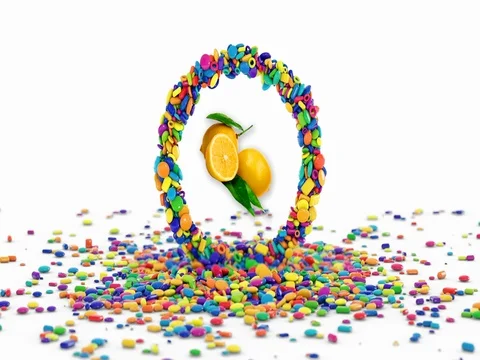 Shoot Sugar Eat Lemon Stock Footage 80280734