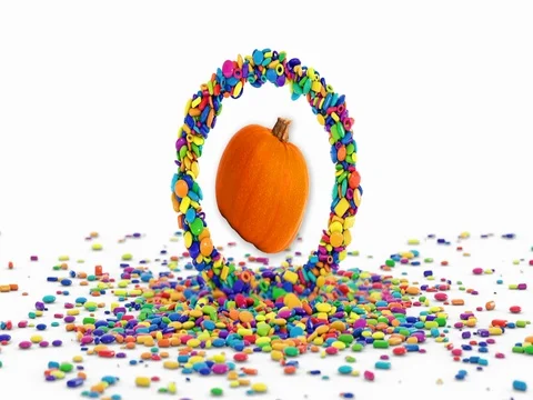 Shoot Sugar Eat Pumpkin Stock Footage 80289857