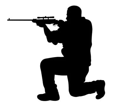 Shooter Stock Illustration
