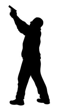Shooter Stock Illustration