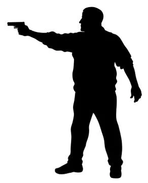 Shooter Stock Illustration