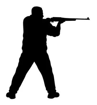 Shooter Stock Illustration